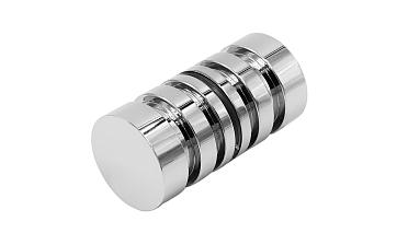 Дверная ручка «кноб» для душа, алюминий-хром, полированная t694 ALPC купить в Уфе