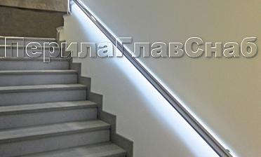 Пристенный поручень с LED подсветкой купить в Уфе