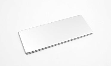 Торцевая заглушка 49х118 мм на зажимной алюминиевый профиль k601-12  купить в Уфе