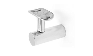 Держатель поручня к стойке Ø38.1 мм, с ложементом для трубы Ø50.8 мм полированный, литой (AISI 304) k243 купить в Уфе