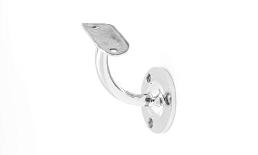 Пристенок с ложементом под Ø50.8 мм, вынос 70х45, Ø60х3 мм, литой, 25х45х2 мм, полированный, (AISI 316) k234-2 купить в Уфе