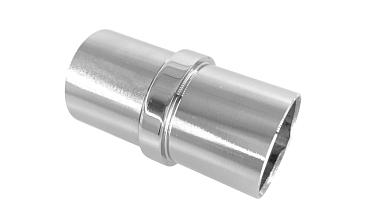 Соединитель трубы Ø25.1х1.45мм, полированный, AISI 304, с насечками k086-25 купить в Уфе