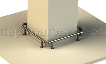 Защитный отбойник для автомобилей из черного металла купить в Уфе