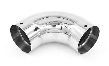 Поворот 90 град для круглого пластикового поручня (AISI 304) k259-2 купить в Уфе