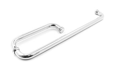 Дверная ручка-скоба 19х450х200 мм, полированная, AISI 304 t626-19 PSS купить в Уфе