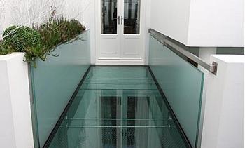 Двойное усиленное стеклянное перекрытие в Уфе. Готовые проекты ПерилаГлавСнаб