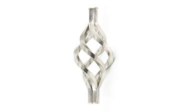 Декоративная вставка (корзинка) для стойки Ø25 мм, k388 купить в Уфе