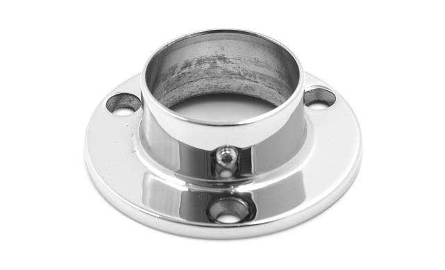 Фланец для трубы Ø38.1 мм, литой, полированный (AISI 304) k033