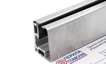 Профиль шлифованный зажимной для стекла 8-12 мм, С ОТВЕРСТИЯМИ, длина 3 м т40-6 SSS купить в Уфе