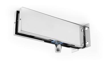 Фитинг на фрамугу с осью и монтажной пластиной, полированный t130 PSS купить в Уфе