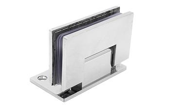 Петля для душевой кабины стена-стекло 90° 90х55 мм полированная t305-2 PSS купить в Уфе