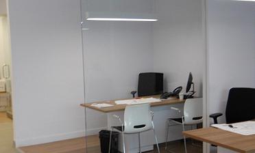 Стеклянные перегородки - вариант 8 купить в Уфе