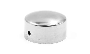 Заглушка под пластиковый (деревянный) поручень Ø49х0.4 мм полированная (AISI 304) k083 купить в Уфе