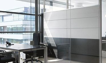 Стеклянные перегородки - вариант 7 купить в Уфе