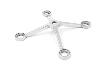 Спайдер-200 мм X-образный 4х26х38, 1х18х36/40 мм, нагрузки: 1кН, 2кН (AISI 304) k288-X купить в Уфе