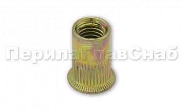 Заклепка латунь с внутр. резьбой М8, бурт №1 k478 купить в Уфе