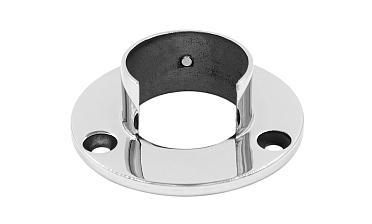 Фланец для трубы с пазом Ø42.4 мм, литой, полированный, (AISI 316) k231 купить в Уфе