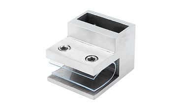 Коннектор торцевой труба-стекло, для трубы 30х10, шлиф t467 SSS купить в Уфе