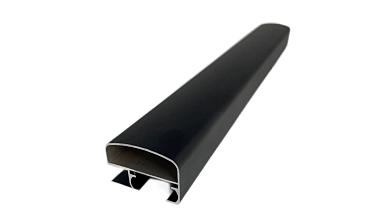 Трек для раздвижной системы на G-профиле, длина 2000мм, черный t408 BL купить в Уфе