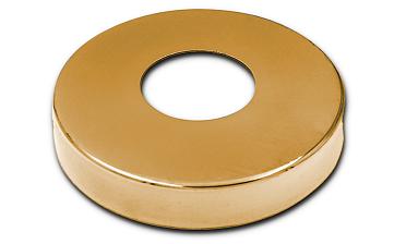 Низ стойки Ø38.1 мм, S=0.8 мм, 100х18 мм, золото k201-88 купить в Уфе