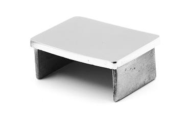 Заглушка для профильной трубы 40х60 мм, полированная, хром (AISI 304) k543 купить в Уфе