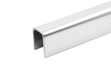 Профиль П-образный, L=2000 мм, t=1.5 мм, для стекла 10 мм, полир. (AISI 304) Ф-1146 купить в Уфе