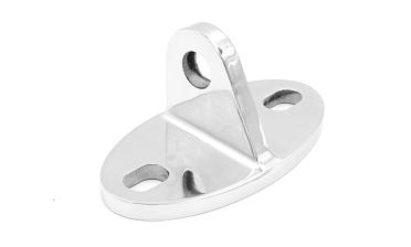 Крепление ванты(тяги) козырька к стене (AISI304), литое, полированное k658 купить в Уфе