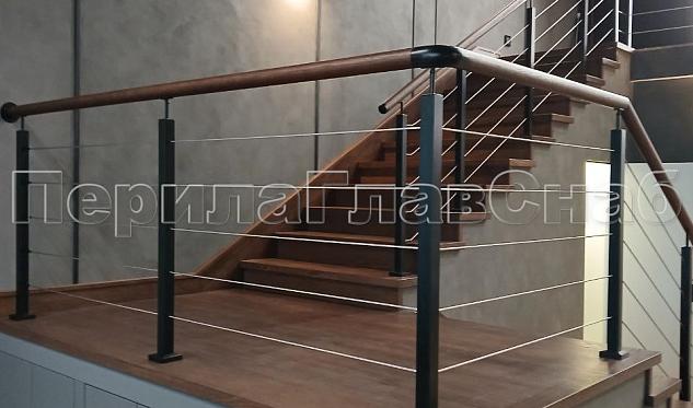 Перила на тросах в Уфе. Готовые проекты ПерилаГлавСнаб