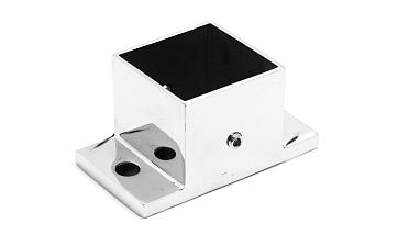 Фланец для трубы 40х40, укороченный, полированный, литой AISI 304 k553 купить в Уфе