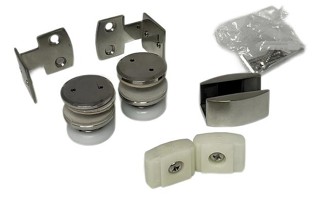 Комплект раздвижной системы на G-профиле, полированный t407