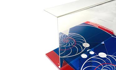 Накладка для крепления (тыльная/лицевая) из полированной нержавейки 1.0 мм длина 2.0 м k601-25 купить в Уфе