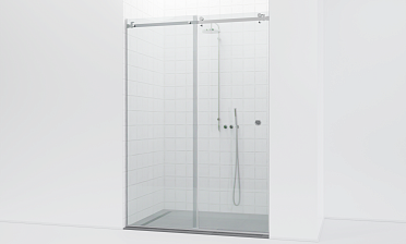 Комплект фурнитуры для душевой перегородки в проеме на профиле с раздвижной дверью t562-1 купить в Уфе