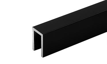 П-образный профиль 19x13, L=2200, алюминий ,черный, уценка t756 BL-У купить в Уфе