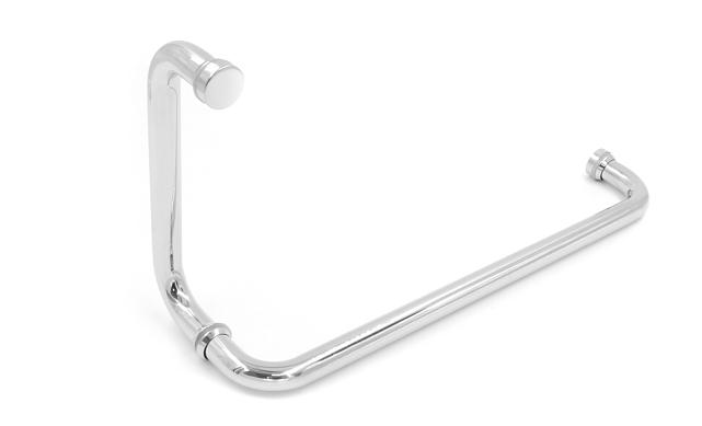 Дверная ручка-скоба полированная t626 PSS 3