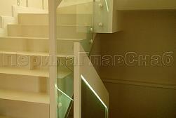 Перила на второй этаж в Уфе. Готовые проекты ПерилаГлавСнаб - фото 28