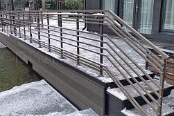 Ограждение входных групп в Уфе. Готовые проекты ПерилаГлавСнаб - фото 12