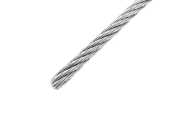 Трос из нержавеющей стали средней жесткости Ø6 мм AISI 304 Ф-1070 10