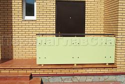 Ограждение входных групп в Уфе. Готовые проекты ПерилаГлавСнаб - фото 5