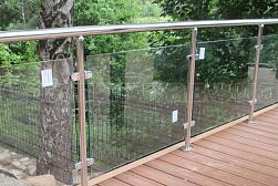 Перила и ограждения для террас в Уфе. Готовые проекты ПерилаГлавСнаб - фото 23