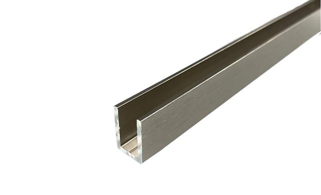 П-образный профиль 19x13, L=2500, алюминий шлифованный t756-4-2500 ALS 4