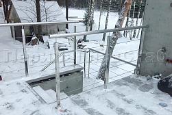 Перила для крыльца в Уфе. Готовые проекты ПерилаГлавСнаб - фото 10