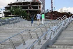 Перила для лестниц из металла в Уфе. Готовые проекты ПерилаГлавСнаб - фото 3