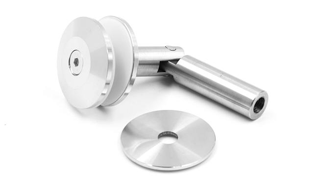 Крепление стекла к стене, шлифованное, AISI 304 k623 5