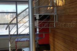 Ограждения для лестниц в Уфе. Готовые проекты ПерилаГлавСнаб - фото 26