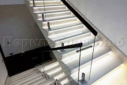 Ограждения маршевых лестниц и площадок в Уфе. Готовые проекты ПерилаГлавСнаб - фото 5