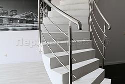 Перила для лестниц из металла в Уфе. Готовые проекты ПерилаГлавСнаб - фото 7