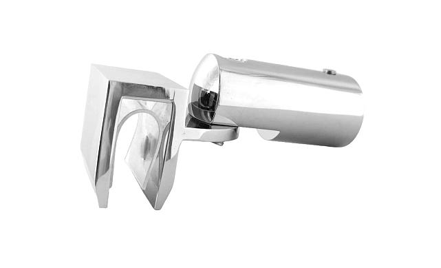 Крепежный элемент глухой шарнирный для трубы 19 мм, полированный t911 PSS 9