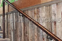 Перила для лестниц из металла в Уфе. Готовые проекты ПерилаГлавСнаб - фото 2