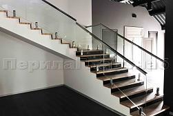 Перила на второй этаж в Уфе. Готовые проекты ПерилаГлавСнаб - фото 22