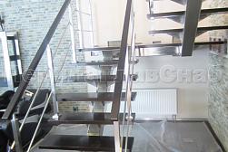 Ограждения для лестниц в Уфе. Готовые проекты ПерилаГлавСнаб - фото 28